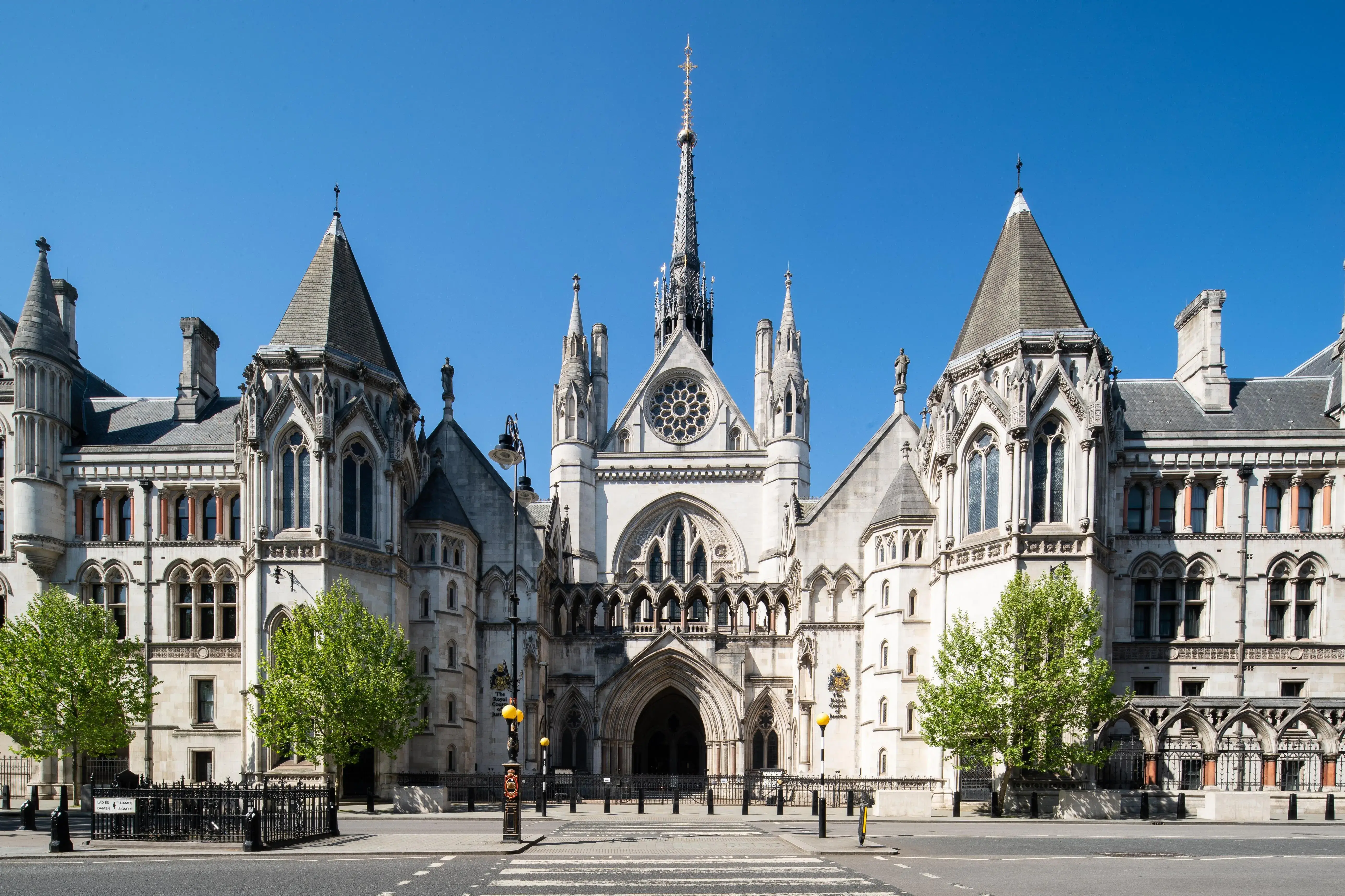 The Royal Courts of Justice on the Strand, a short walk from chambers